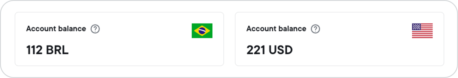 Funded payments RPD 2.0 account balance